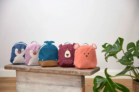 Lassig Plecak do przedszkola dla przedszkolaka About Friends Mysz Edycja limitowana