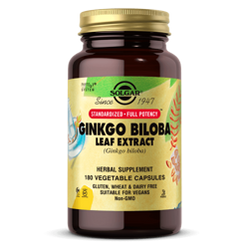 Solgar Ginkgo Biloba Leaf Extract 180 kaps.
