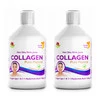 Zestaw 2x Swedish Nutra Collagen 10 000 (bovine) na zdrową skórę 500ml smak jagoda