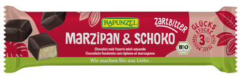 BATONIKI MARCEPANOWE Z MIODEM W CZEKOLADZIE GORZKIEJ BIO 50 g - RAPUNZEL