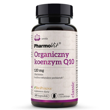 Pharmovit Koenzym Organiczny Q10 120 mg - 60 kaps.