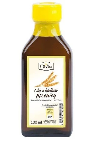 OLVITA Olej z kiełków pszenicy zimnotłoczony 100ml