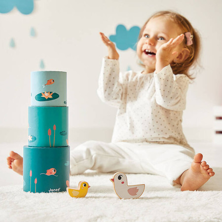 Janod Zestaw zabawek edukacyjnych Box 12 m-cy