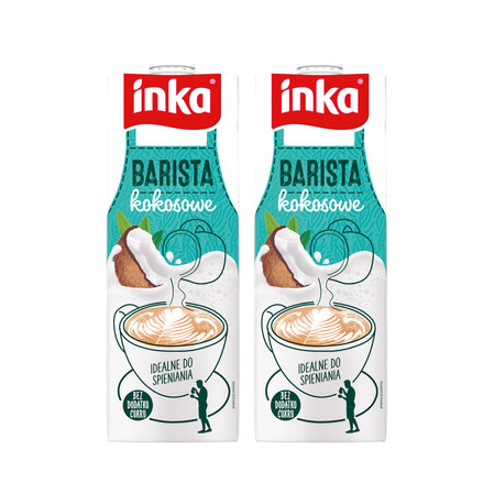 Zestaw: 2x INKA NAPÓJ KOKOSOWY BARISTA 1L