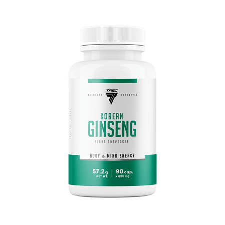 Trec KOREAN GINSENG kompleks witamin i minerałów 90 kaps.