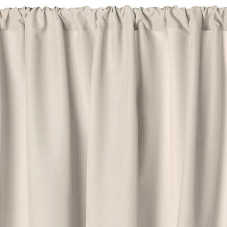 ZASŁONA GOTOWA GARDEN NA TAŚMIE 155 X 200 CM JASNOBEŻOWY