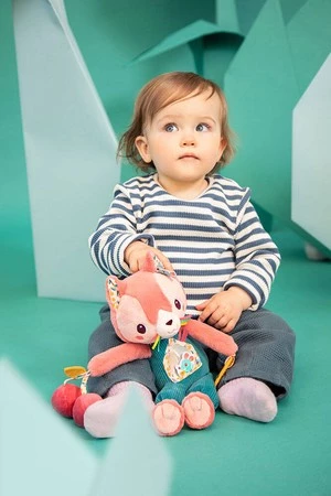 Lilliputiens Przytulanka aktywizująca wielofunkcyjna Kotka Jeanne 9 m+