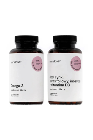 Sundose FOR FUTURE MUMS suplement diety na płodność dla kobiet 60+60 kaps