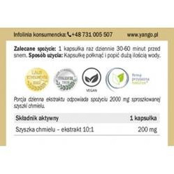 Yango Szyszka Chmielu 60  kap spokojny sen