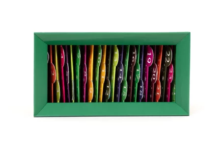 English Tea Shop, Zielony kalendarz adwentowy z herbatami, 25 saszetek