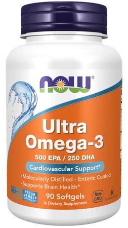 ULTRA OMEGA-3 1000 mg (500 mg EPA i 250 mg DHA) 90 kapsułek miękkich