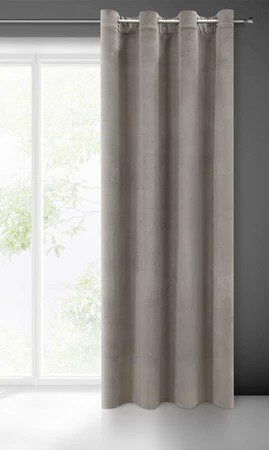 ZASŁONA GOTOWA MILO 140 X 250 CM POPIELATY