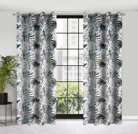 ZASŁONA GOTOWA MALIBU 140 X 250 CM BIAŁY
