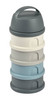 BEABA Pojemniki na mleko w proszku 4 komory mineral grey/blue