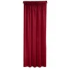 ZASŁONA GOTOWA SIBEL NA TAŚMIE 140 X 270 CM BORDOWY