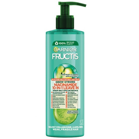 Fructis Grow Strong 10in1 krem bez spłukiwania do włosów 400ml
