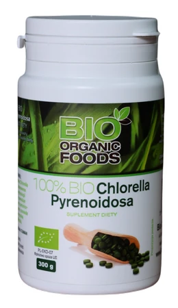 BIO ORGANIC FOOD 100% BIO Chlorella Pyrenoidosa 1200 tabl.