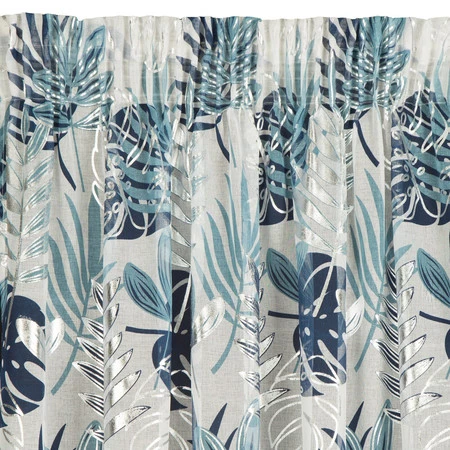 FIRANA GOTOWA MALTA NA TAŚMIE 140 X 270 CM GRANATOWY