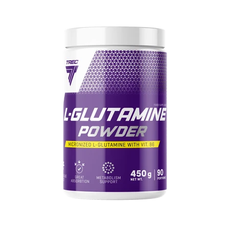 Trec L-GLUTAMINE POWDER Glutamina + Witamina B6 450g