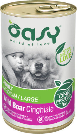 OASY Dog OAP Adult Medium / Large Wild Boar Dzik 400g