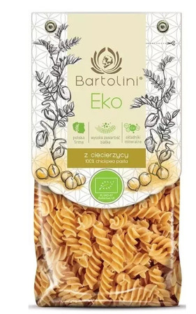 MAKARON (Z CIECIERZYCY) ŚWIDERKI BIO 250 g - BARTOLINI