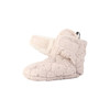 Lodger Polarowe buciki kapcie jasnobeżowe Fleece Birch 3-6 m