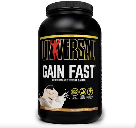 Universal Nutrition Gain Fast 3100 odżywka białkowa gainer 2260g smak wanilia