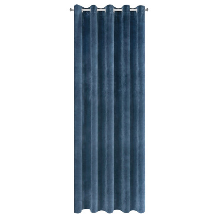 ZASŁONA GOTOWA VILLA 140 X 250 CM GRANATOWY