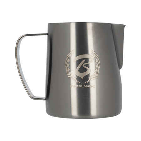Barista Space - Dzbanek do mleka czarny 350 ml