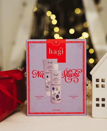 Hagi - Xmas Zestaw Na Śliwki Balsam do Ciała 200ml+Żel do mycia ciała 300ml