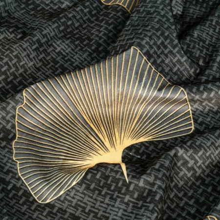 ZASŁONA GOTOWA D91 OFELIA 140 X 250 CM GRAFITOWY