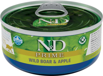 FARMINA ND CAT PRIME Wild Boar Apple Dziczyzna Jabłko 70g