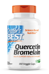 Doctor's Best - Quercetin Bromelain (180 kaps.)