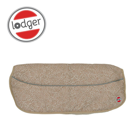 Lodger Wodoodporna mufka do wózka jasnobeżowa Taslon Birch