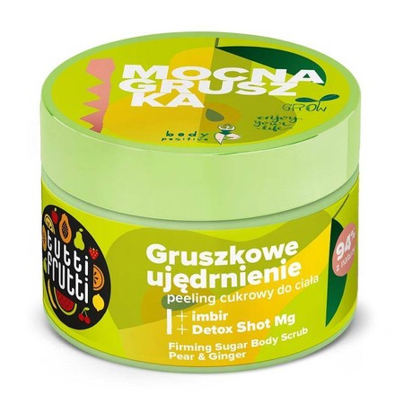 Farmona Tutti Frutti Peeling cukrowy do ciała Gruszkowe Ujędrnienie - Gruszka&Imbir 300g