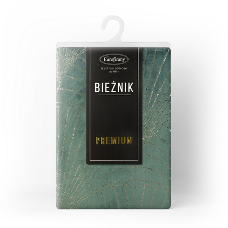 OBRUS BLINK 14 35 X 140 CM CIEMNOMIĘTOWY