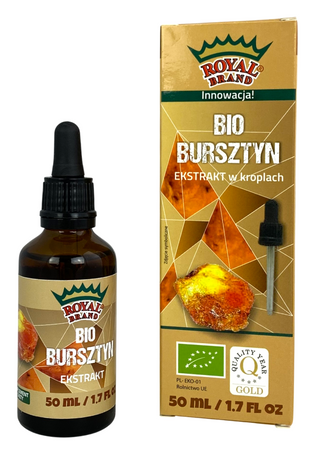 ROYAL BRAND Ekstrakt z Bursztynu BIO 50ml