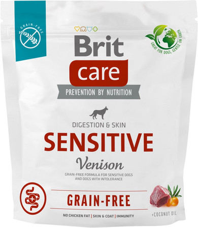 BRIT Care Dog Grain Free SENSITIVE Venison 1kg