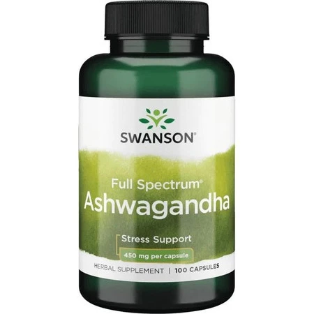  ZŁA KARTA - Swanson - Ashwagandha - 100 kaps