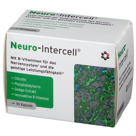 INTERCELL PHARMA Neuro-Intercell wsparcie układu nerwowego i sprawności umysłowej 90 kaps.