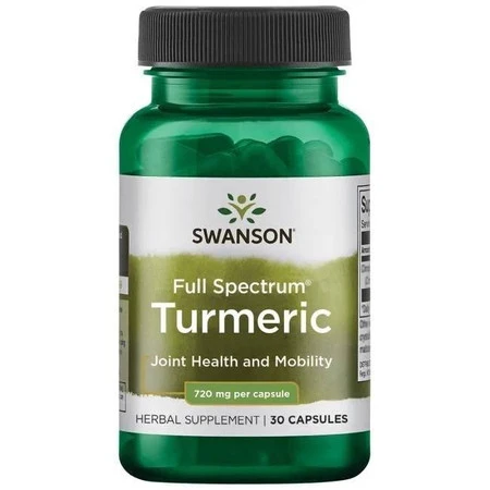 Swanson Turmeric Kurkuma 720 Mg 30 K