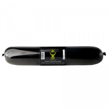 Zestaw 10x MIRALS Hirsch - kiełbasa z mięsa jelenia (800g)