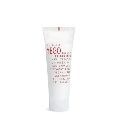 Ziaja Yego, Nawilżająco-odświeżający balsam po goleniu Czerwony Cedr 80ml