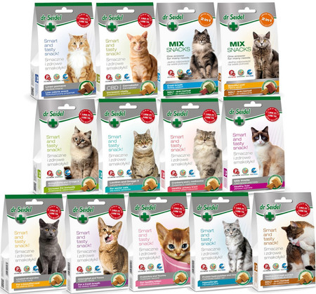 DR SEIDEL Smart Tasty Snack Hipoalergiczne dla kota 50g