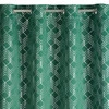 ZASŁONA GOTOWA D91 POLI 140 X 250 CM ZIELONY
