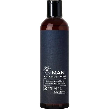 Green Feels MAN 2 w 1 szampon i odżywka 250 ml