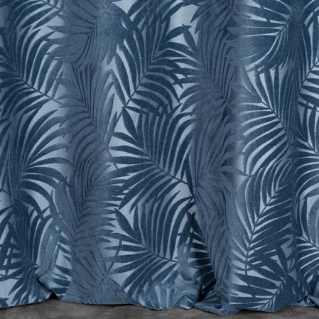 ZASŁONA GOTOWA LIVIA 140 X 250 CM CIEMNONIEBIESKI