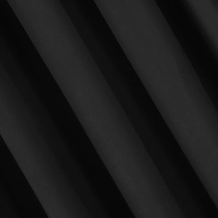 ZASŁONA GOTOWA SIBEL NA TAŚMIE 140 X 270 CM CZARNY