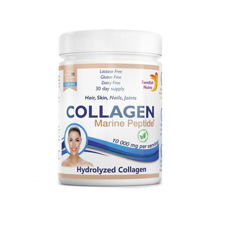 Zestaw 2x Swedish Nutra Collagen Powder (marine) suplement na zdrową skórę 300 g