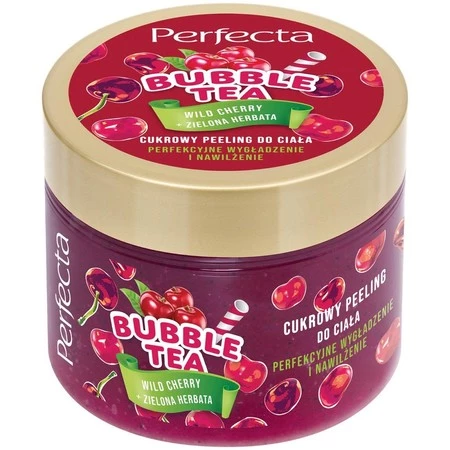 Bubble Tea cukrowy peeling do ciała Wild Cherry 300g